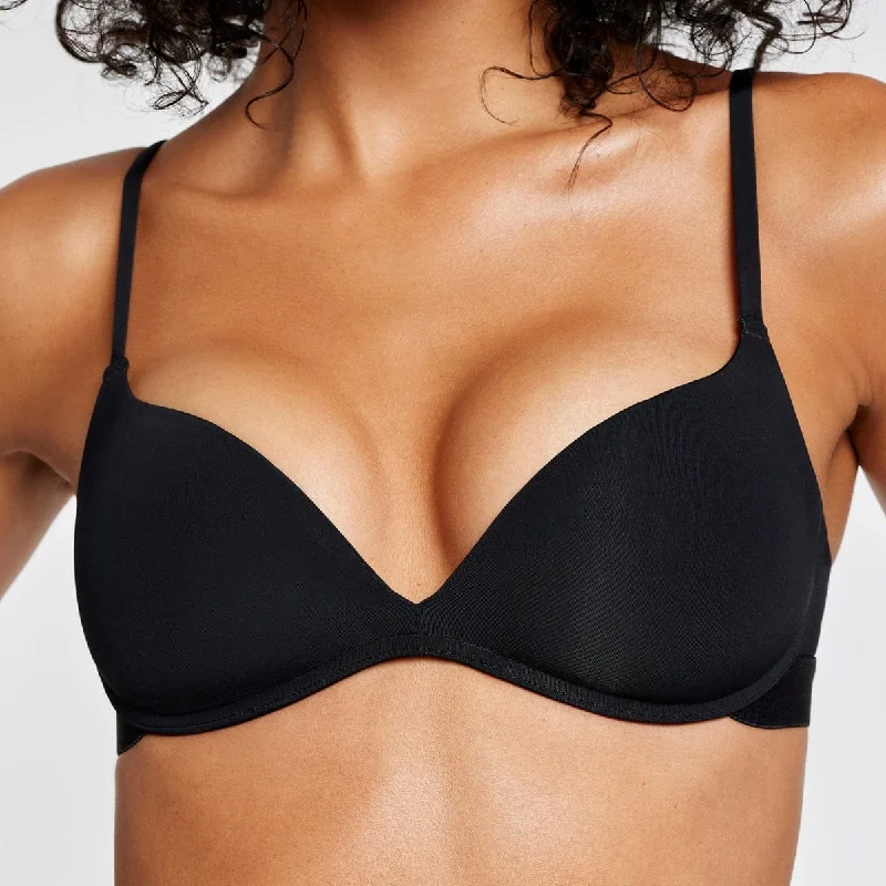 Zero-G Wirefree Lift Up Bra Black Active Wear Bra