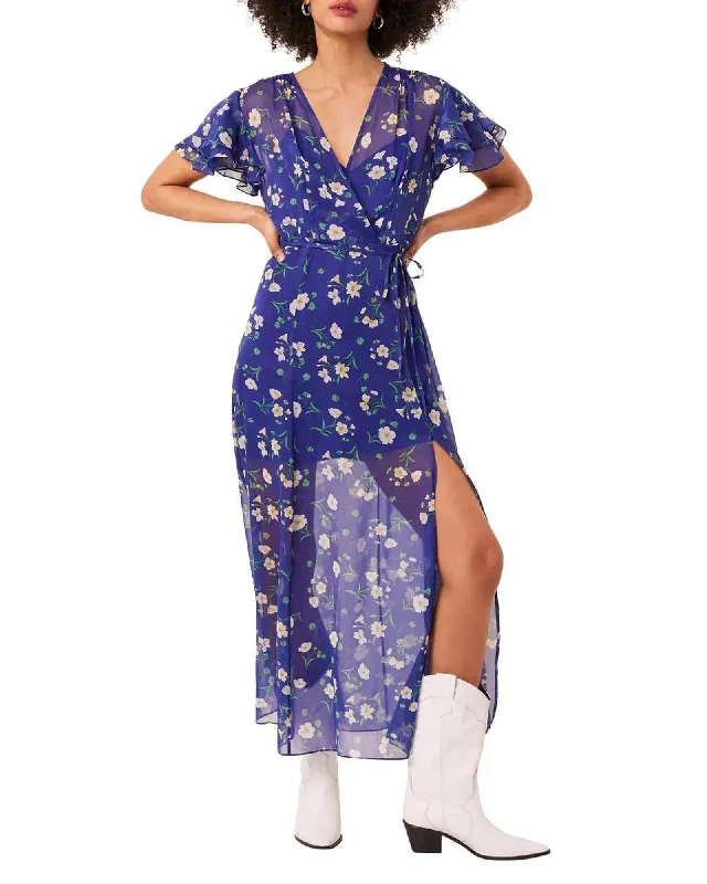French Connection Women's Floral Wrap Maxi Dress Fashionable Asymmetrical Maxi Dress French Connection Women's Floral Wrap Maxi Dress Fashionable Asymmetrical Maxi Dress