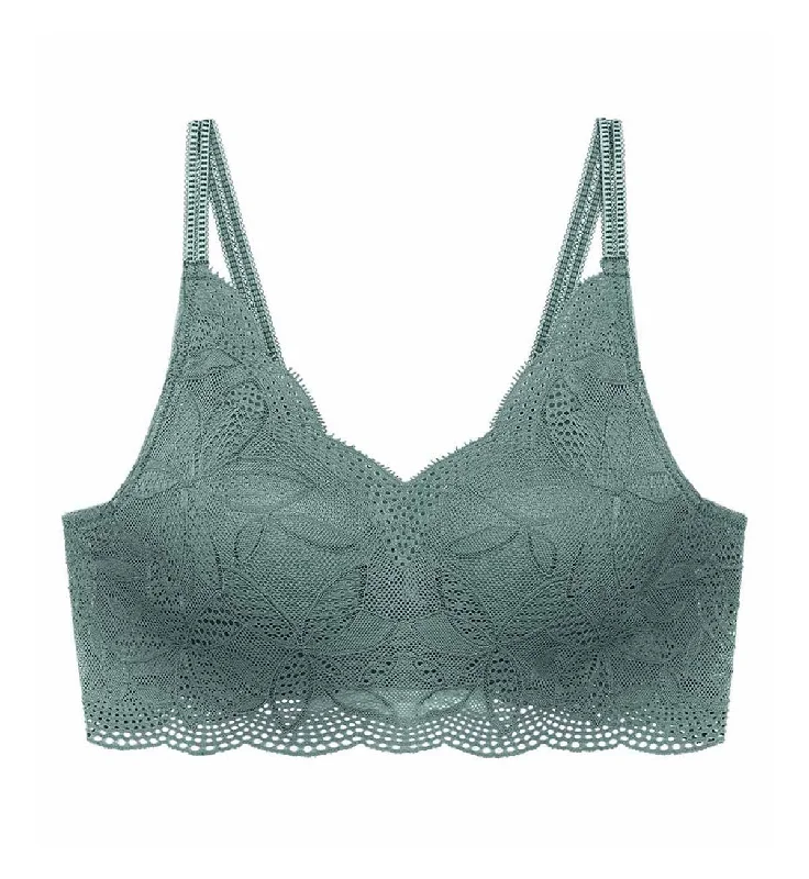 AQUA JADE NON-WIRED PUSH UP DEEP V BRA Strapless Support Bra