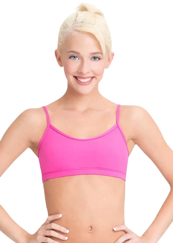 ON SALE Camisole Bra Top w/ Adjustable Straps Soft Support Bra