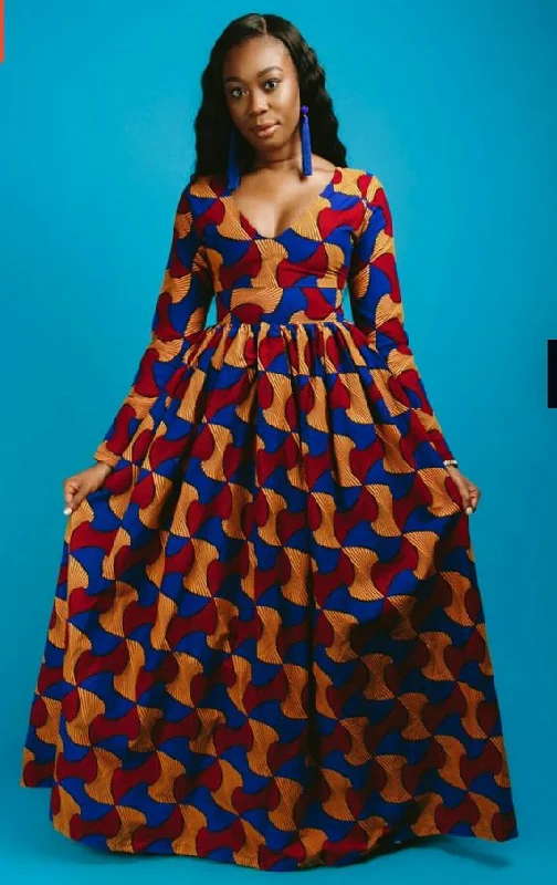Dashiki Africa Clothing for Women. Dashiki Long Dress. Women's Clothing. Maxi Dress. Ankara. Kitenge Trendy Ruffled Maxi Dress Dashiki Africa Clothing for Women. Dashiki Long Dress. Women's Clothing. Maxi Dress. Ankara. Kitenge Trendy Ruffled Maxi Dress