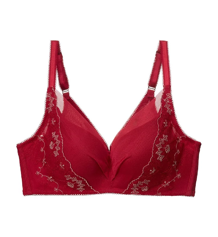 SCULPT CLEMATIS NON-WIRED PADDED BRA Seamless Bra Design