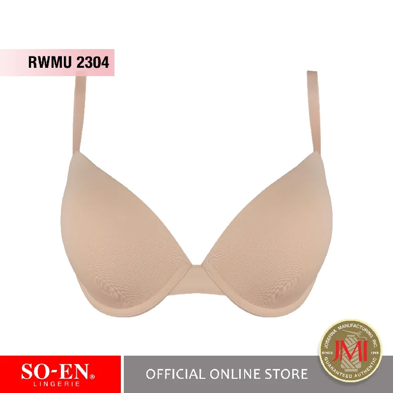 SO-EN Mia Push Up Wire Bra Lightweight Cotton Bra