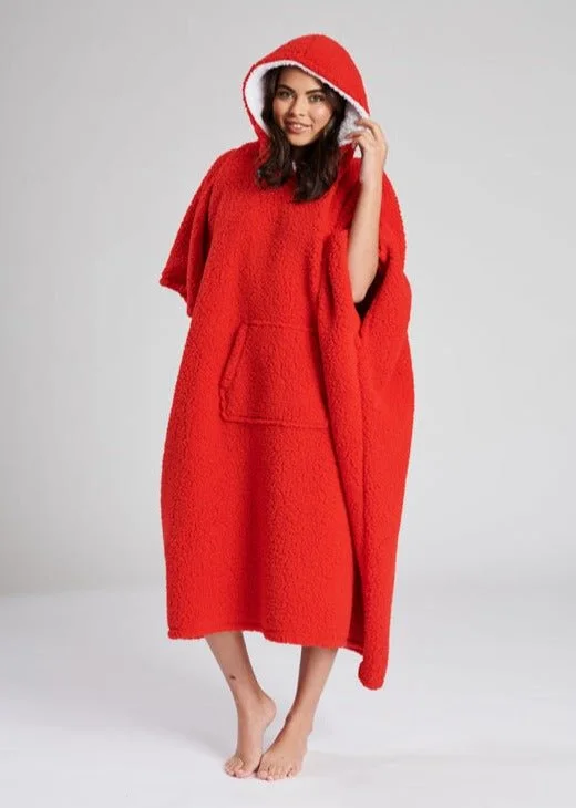 Women Oversized Hoodie, Super Soft Warm Blanket Fleece Poncho, One Size Fit All Hoodie with Oversized Fit Loose Comfortable