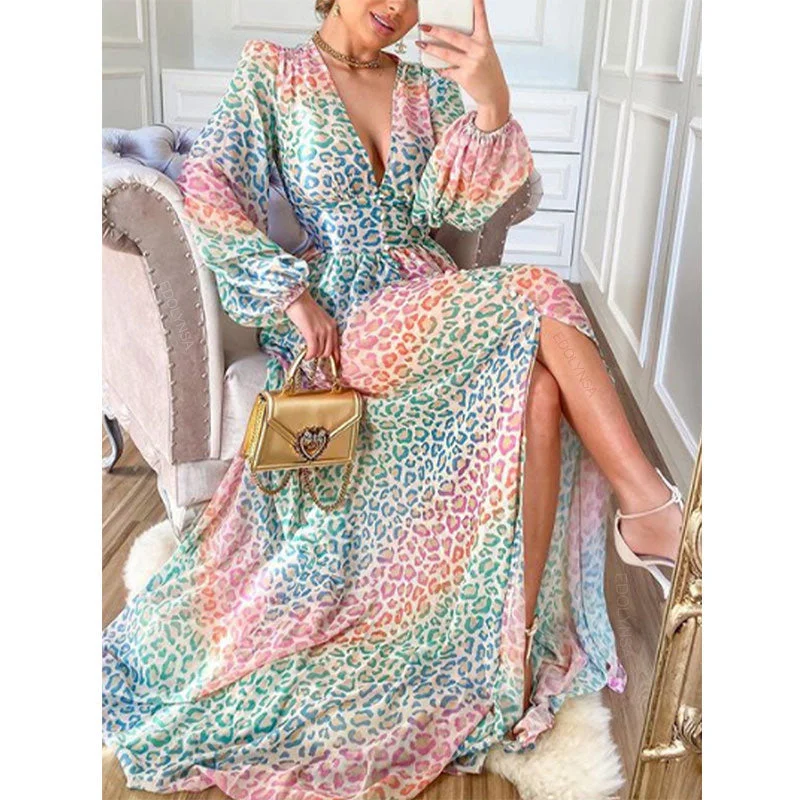 2023 Long Sleeve Leopard Print Loose Dress Cover Up Bikini Plus Size Women Swimsuit Swimwear Beachwear Bathing Suit Tropical Print Bikini 2023 Long Sleeve Leopard Print Loose Dress Cover Up Bikini Plus Size Women Swimsuit Swimwear Beachwear Bathing Suit Tropical Print Bikini