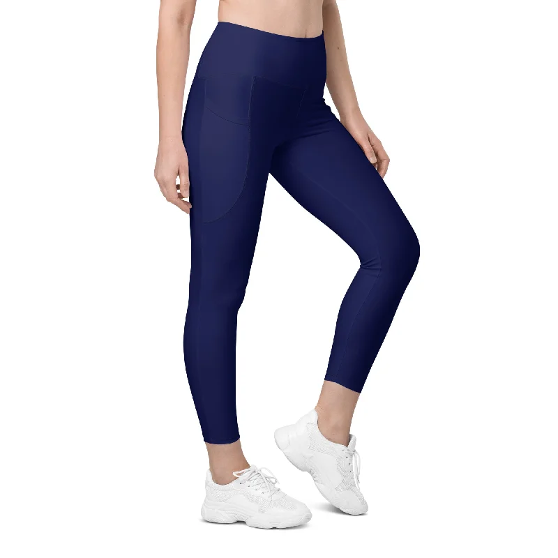 Berry Jane Womens Swim Pants w/Pockets UPF 50+ 7/8 Swim Leggings High Waisted, Navy Casual Swim Dress Berry Jane Womens Swim Pants w/Pockets UPF 50+ 7/8 Swim Leggings High Waisted, Navy Casual Swim Dress