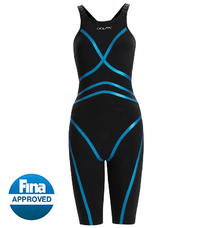 Dolfin Women's Lightstrike Bonded Closed Back, Regular Torso, Flex Leg, Tech Suit Swimsuit Black Halter Neck Swimsuit Dolfin Women's Lightstrike Bonded Closed Back, Regular Torso, Flex Leg, Tech Suit Swimsuit Black Halter Neck Swimsuit