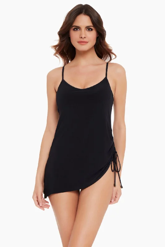 Brynn Swim Dress DD-Cup Mesh Detail Bikini