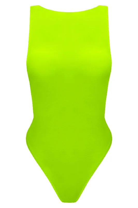 Vertex Greenery swimsuit Swim Dress with Belt