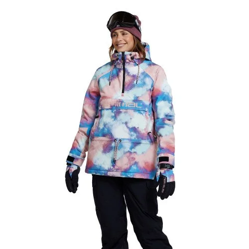 Animal Womens/Ladies Snowstorm Overhead Ski Jacket Striped Jacket Polka Dot Jacket Floral Jacket Animal Womens/Ladies Snowstorm Overhead Ski Jacket Striped Jacket Polka Dot Jacket Floral Jacket
