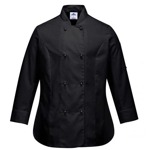 Portwest C837 Rachel Long Sleeved Chefs Jacket Wool Jacket Cashmere Jacket Tweed Jacket Portwest C837 Rachel Long Sleeved Chefs Jacket Wool Jacket Cashmere Jacket Tweed Jacket
