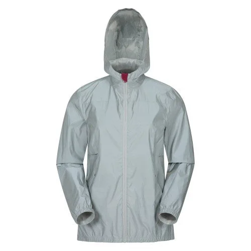 Mountain Warehouse Womens/Ladies Dashing Reflective Jacket Zippered Jacket Buttoned Jacket Snapped Jacket Mountain Warehouse Womens/Ladies Dashing Reflective Jacket Zippered Jacket Buttoned Jacket Snapped Jacket