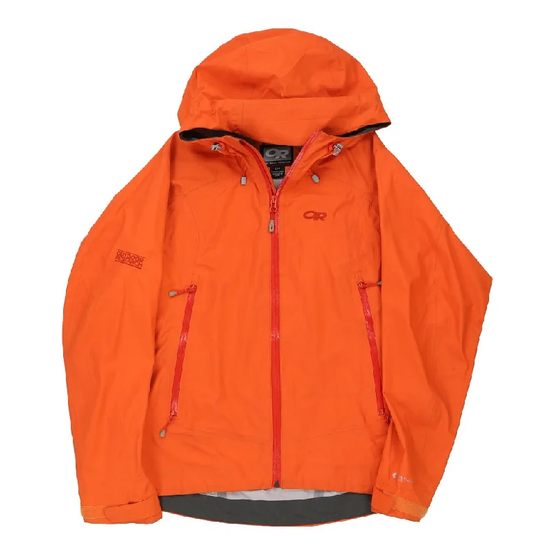 Outdoor Research Jacket - Small Orange Polyester Belted Jacket Elasticated Jacket Padded Jacket Outdoor Research Jacket - Small Orange Polyester Belted Jacket Elasticated Jacket Padded Jacket