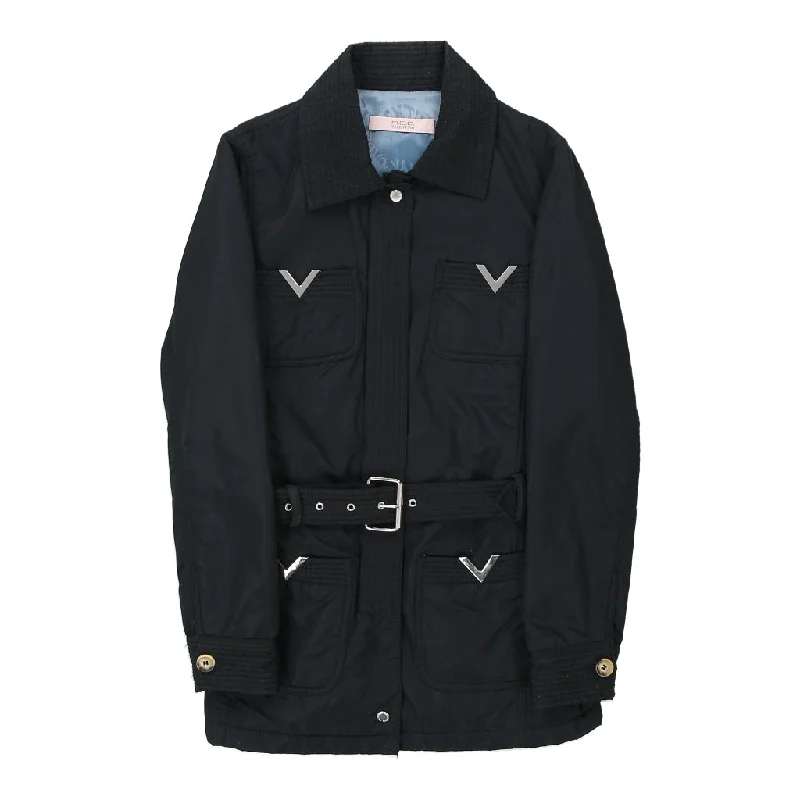 R.E.D Valentino Jacket - Medium Navy Polyester Blend Jersey Jacket Tulle Jacket Batik Jacket R.E.D Valentino Jacket - Medium Navy Polyester Blend Jersey Jacket Tulle Jacket Batik Jacket