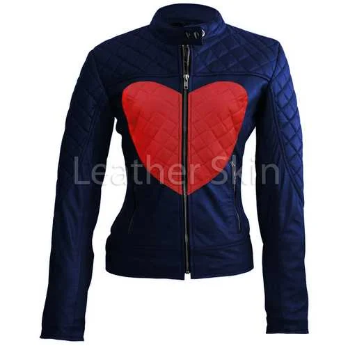 Women Leather Jacket Jersey Jacket Tulle Jacket Batik Jacket
