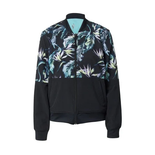 Skechers Womens/Ladies Palm Leaf Reversible Bomber Jacket Rayon Jacket Velvet Jacket Corduroy Jacket Skechers Womens/Ladies Palm Leaf Reversible Bomber Jacket Rayon Jacket Velvet Jacket Corduroy Jacket