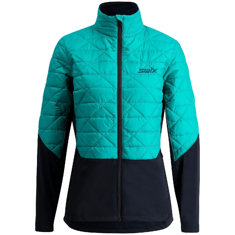 Swix Infinity Hybrid Insulated Jacket - Women's Cotton Fabric Linen Fabric Terry Fabric