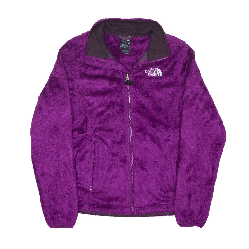 THE NORTH FACE Fleece Jacket Purple Womens S Zippered Jacket Buttoned Jacket Snapped Jacket THE NORTH FACE Fleece Jacket Purple Womens S Zippered Jacket Buttoned Jacket Snapped Jacket