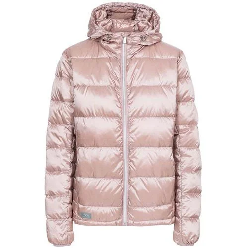 Trespass Ladies Bernadette Hooded Down Jacket Wool Fabric Cashmere Fabric Tweed Fabric Trespass Ladies Bernadette Hooded Down Jacket Wool Fabric Cashmere Fabric Tweed Fabric