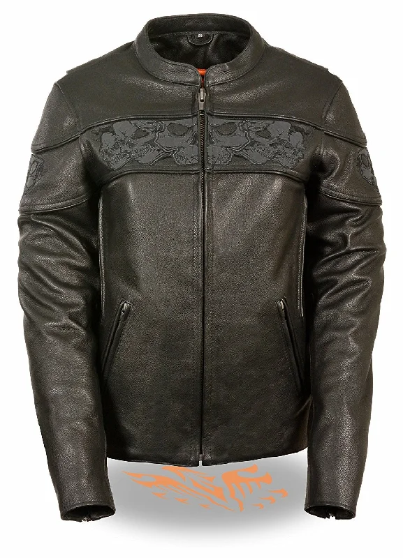Women's Crossover Scooter Jacket w/ Reflective Skulls Fitted Jacket Loose Jacket Oversized Jacket Women's Crossover Scooter Jacket w/ Reflective Skulls Fitted Jacket Loose Jacket Oversized Jacket