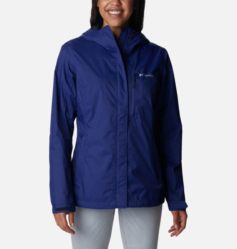 Columbia Pouring Adventure II Waterproof Jacket-SAPPHIRE Jacket Blazer Coat