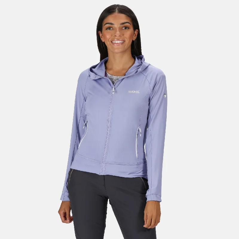 Regatta Ladies Cuba Softshell Jacket -LILAC Tailored Jacket Straight Jacket A-Line Jacket