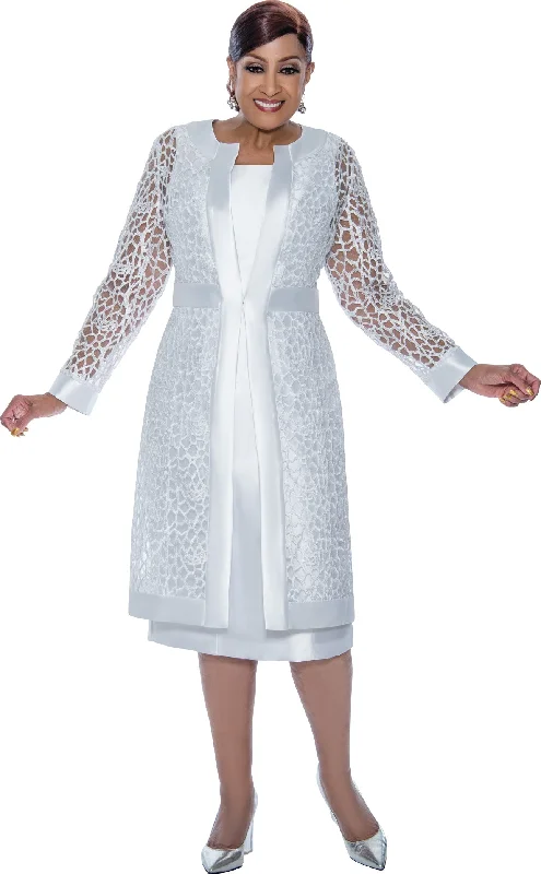 Divine Apparel DCC4892 Mother of the Bride Long Sleeve Jacket Midi Dress Boat Neck Shawl Collar Notched Collar