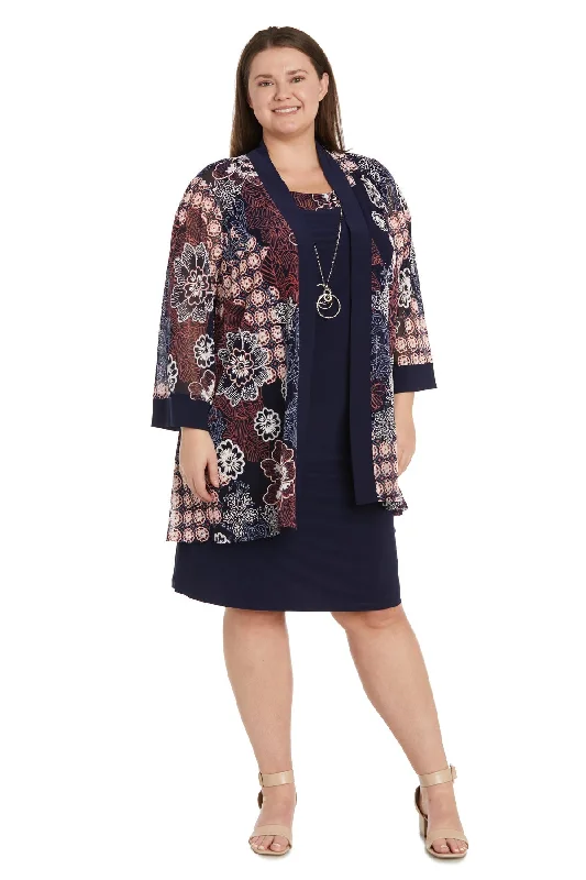 R&M Richards 1302W Mother of the Bride Plus Size Short Jacket Dress Hooded Jacket Caped Jacket Shawl Collar Jacket