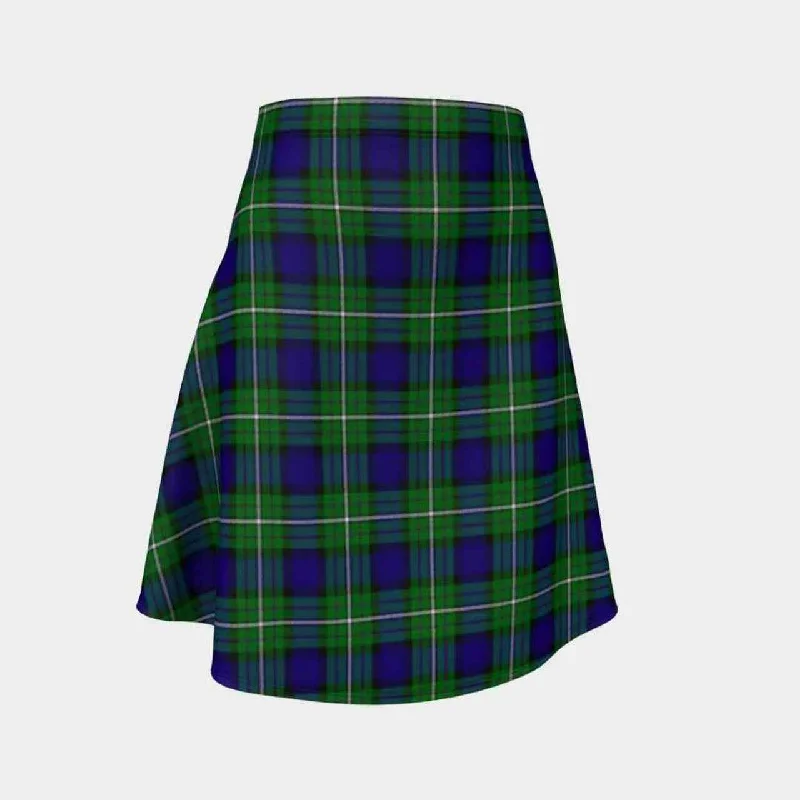 Alexander Tartan Flared Skirt corduroy skirt cozy