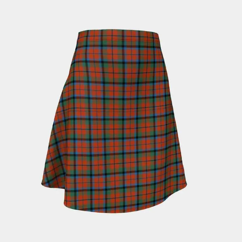 MacNaughton Ancient Tartan Flared Skirt athletic skirt fit