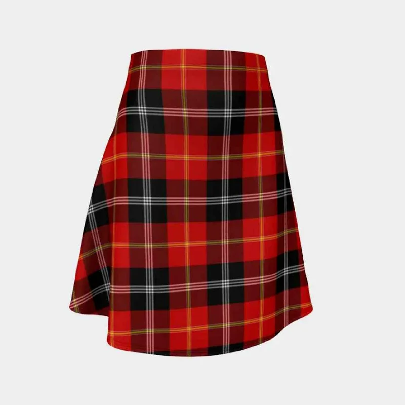 Marjoribanks Tartan Flared Skirt silk skirt luxurious